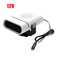 3 In 1 Car Heater Defogger Plug In Cigarette Lighter Mini Car Heater Defroster ABS Car Heaters Fan Defogger Anti-Fog